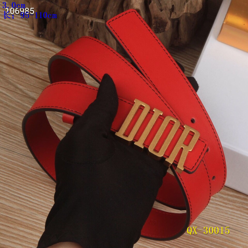 Dior Belts 3.0 Width 015